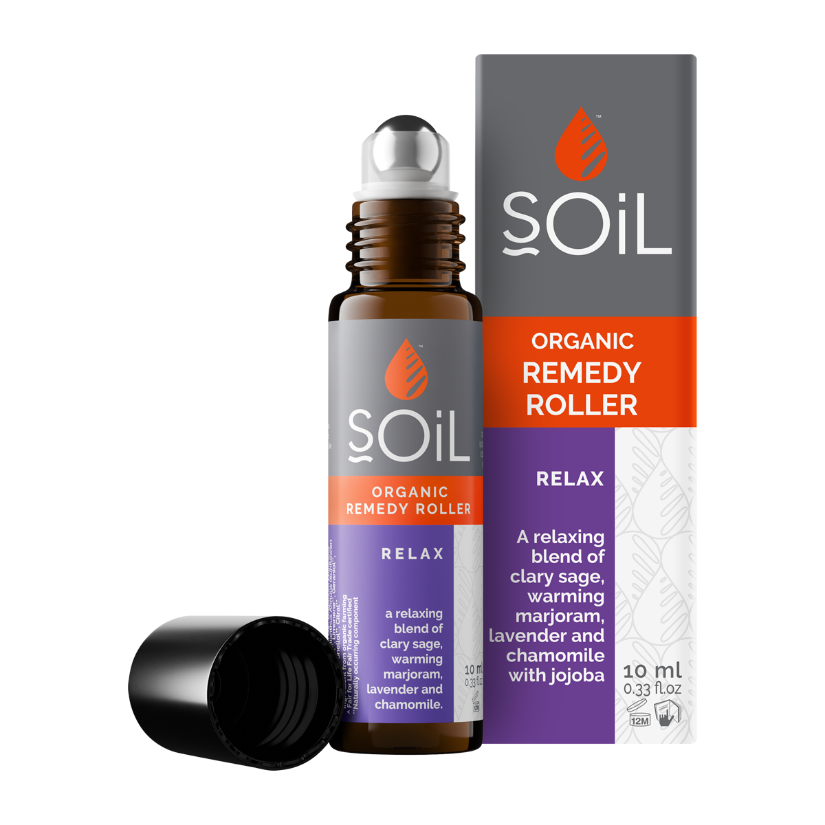 Relax – Organic Remedy Roller – 20ml