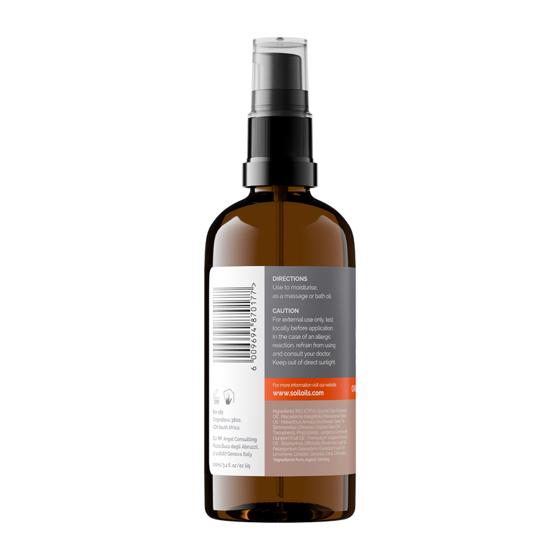 Organic Toning Body Oil – 100ml