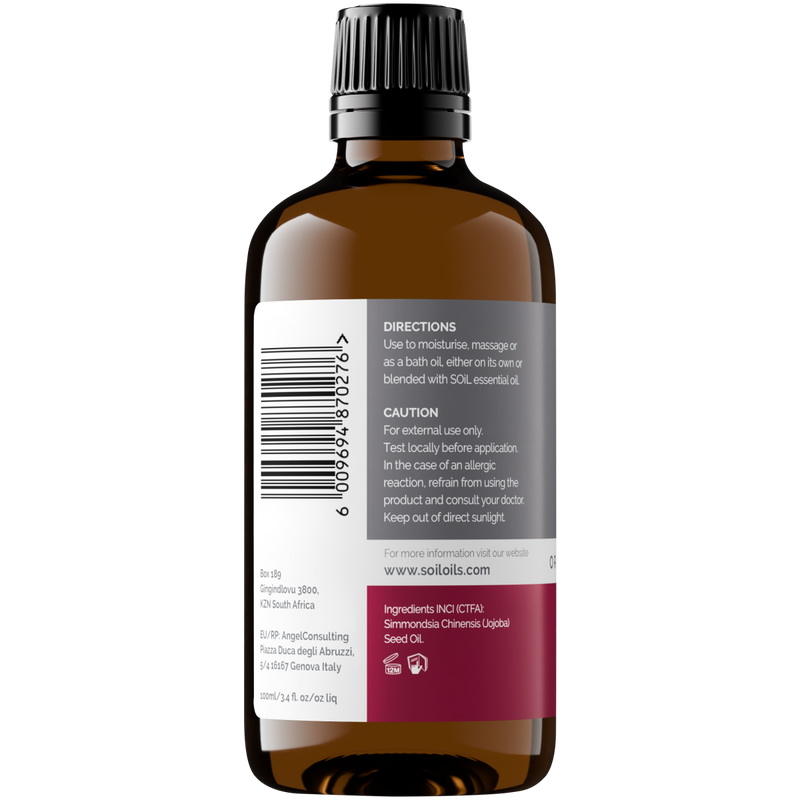 Organic Jojoba Oil (Simmondsia Chinensis) – 100ml