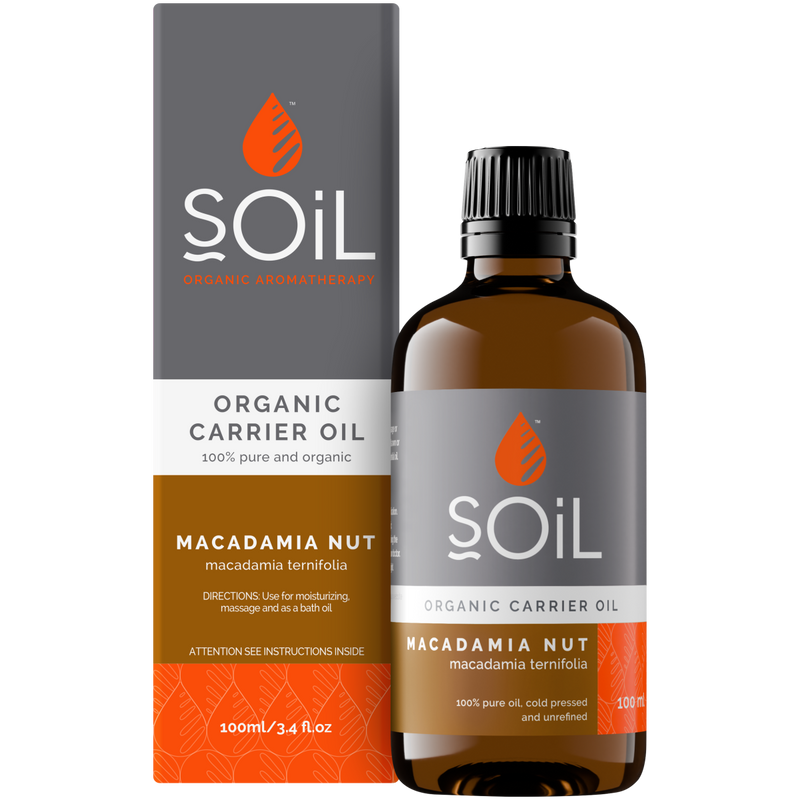 Organic Macadamia Nut Oil (Macadamia integrifolia) – 100ml