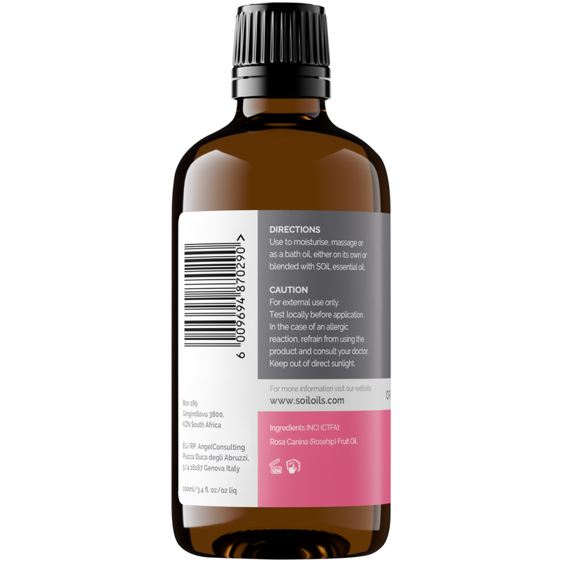 Organic Rosehip Oil (Rosa canina) – 100ml