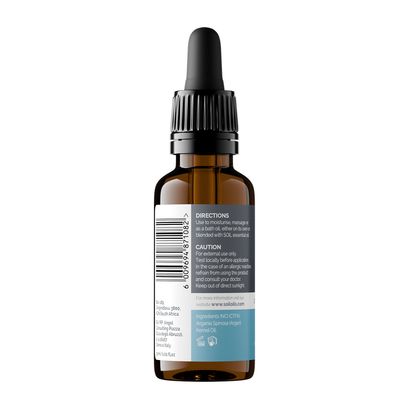 Organic Argan Oil (Argania spinosa) – 30ml