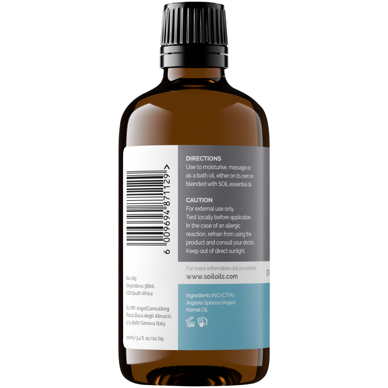 Organic Argan Oil (Argania Spinosa) – 100ml