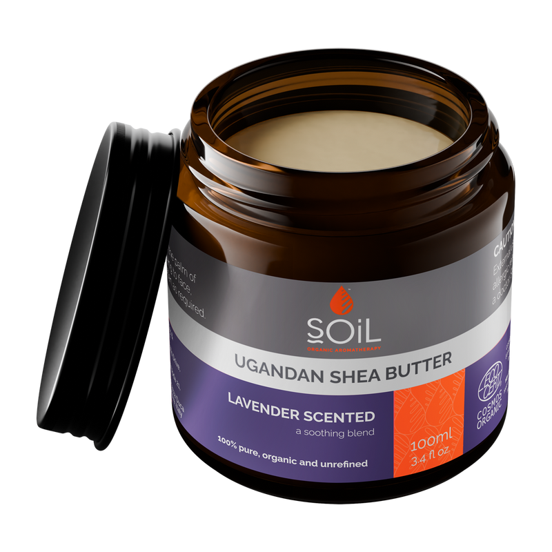 Organic Lavender Scented Shea Butter – 100ml