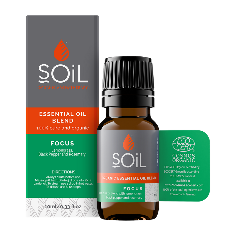Focus – Organic Essential Oil Blend – 20ml