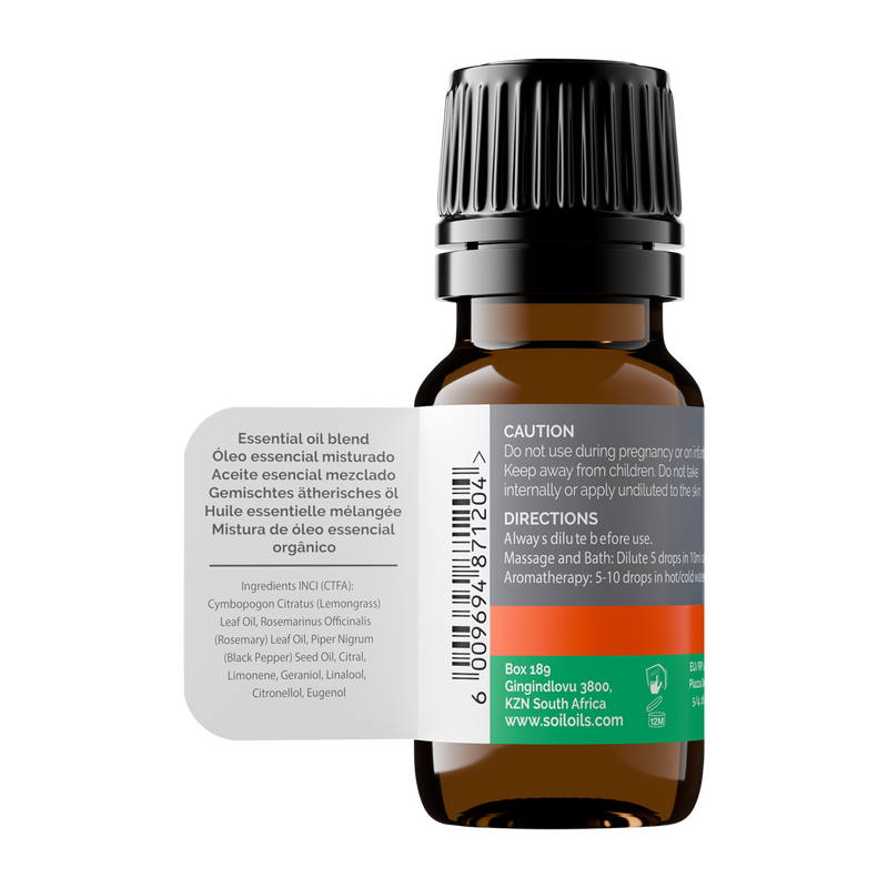 Focus – Organic Essential Oil Blend – 20ml