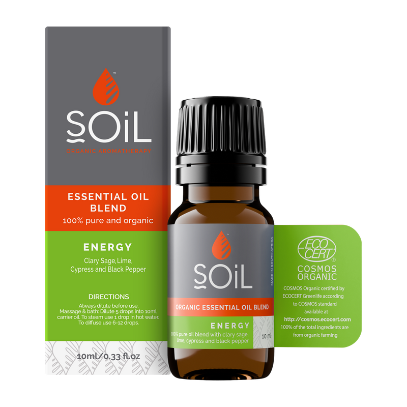 Energy Organic Essential Oil Blend — 10ml