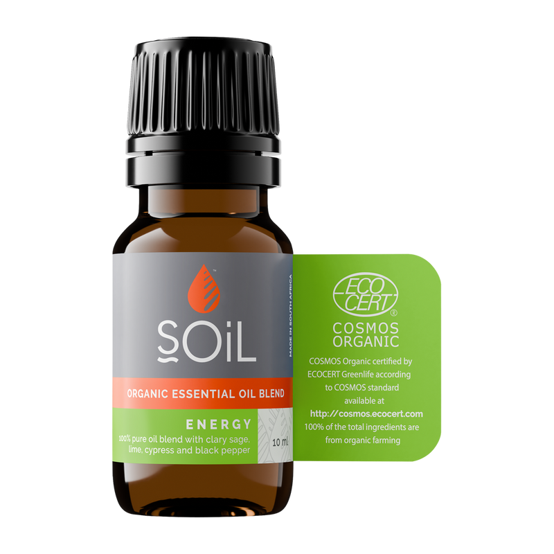 Energy Organic Essential Oil Blend — 10ml