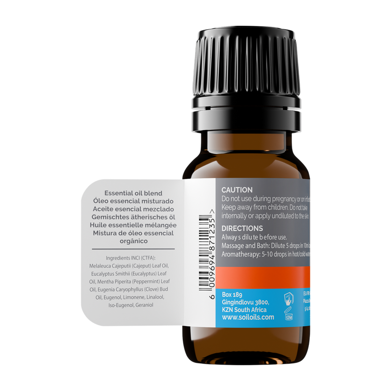 Easy Breathe – Organic Essential Oil Blend – 10ml