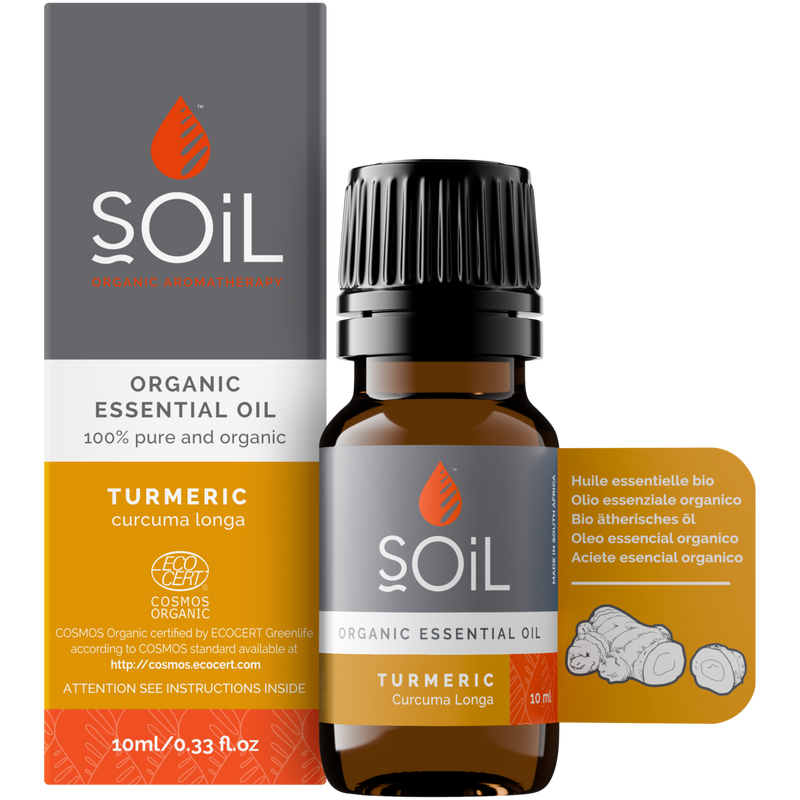Organic Turmeric Essential Oil (Curcuma Longa) – 10ml