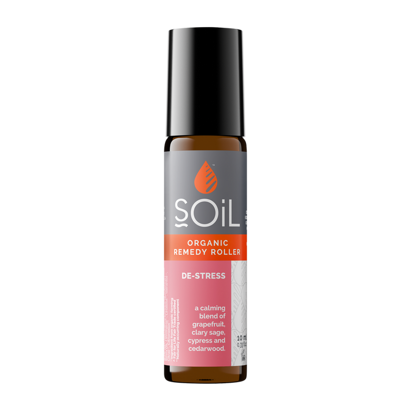 De-Stress Organic Remedy Roller — 20ml