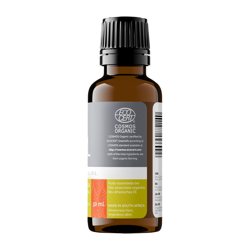 Organic Citronella Essential Oil (Cymbopogon Nardus) – 30ml