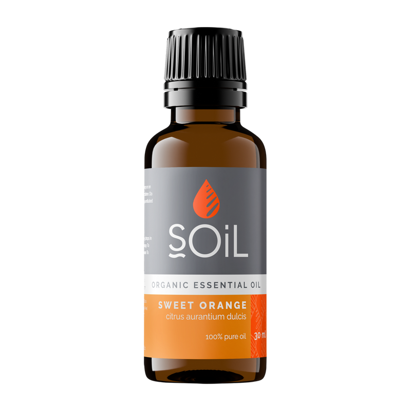 Organic Orange Essential Oil (Citrus sinensis) – 30ml