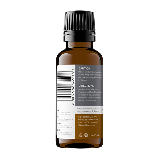 Organic Tea Tree Essential Oil (Melaleuca alternifolia) – 30ml
