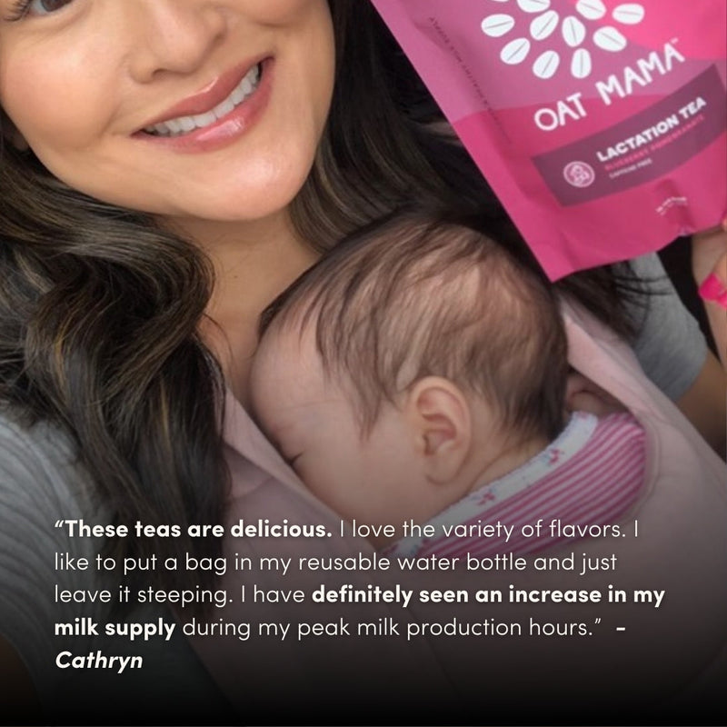 Lactation Tea Trio – Organic Breastfeeding Support by Oat Mama