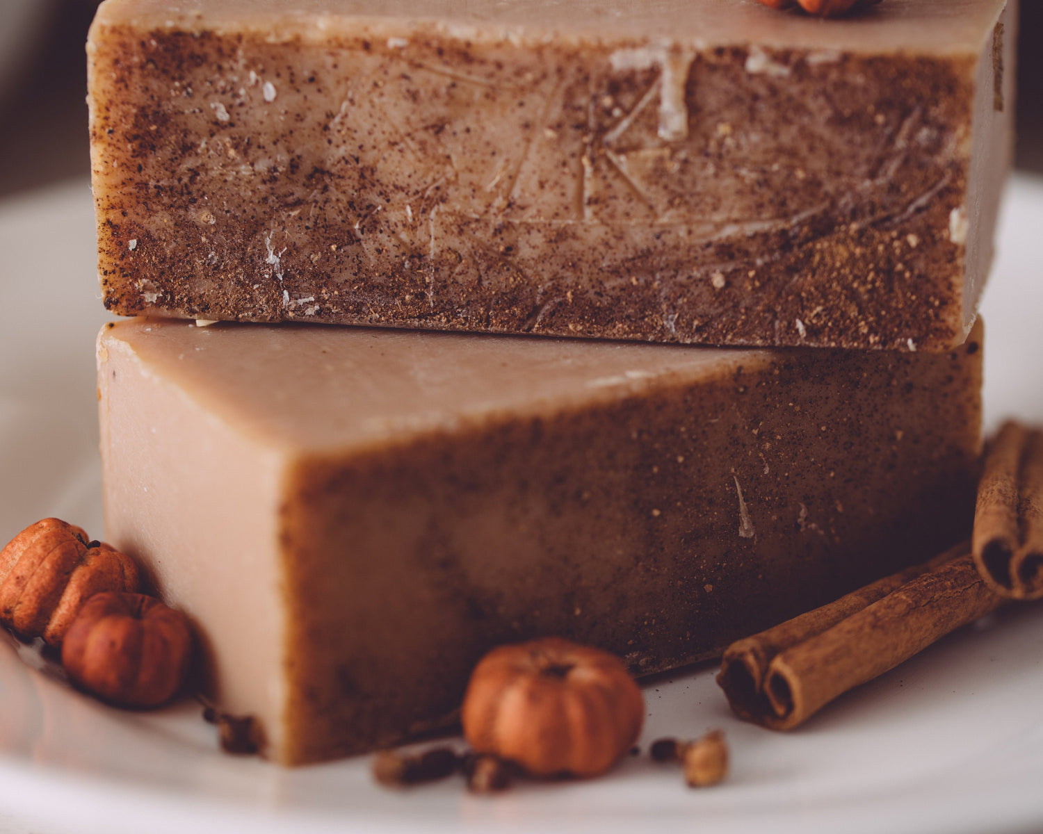 Pun'kin Patch Seasonal Organic Handmade Soap.Alwasy made from scratch. This handmade organic soap will last 8-10 weeks in the shower. We also offer handmade organic soap wholesale as well