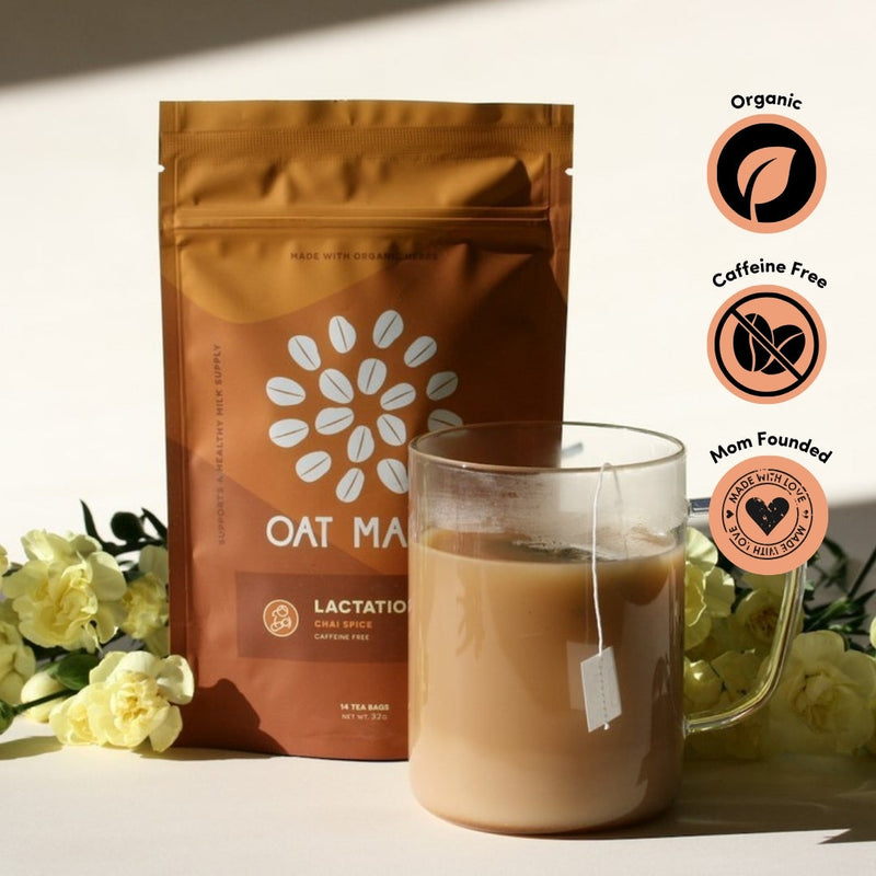Lactation Tea Trio – Organic Breastfeeding Support by Oat Mama