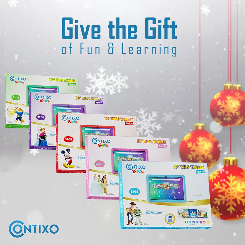 Contixo K103 Kids Tablet 10″ HD, 32GB Android Tablet with Parental Controls