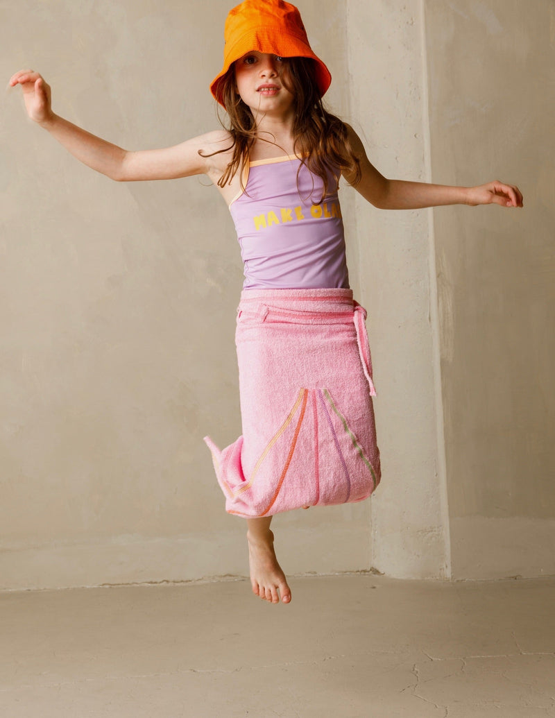 Mermaid Tail Wrap Towel –  Kids’ Dress Up & Pretend Play