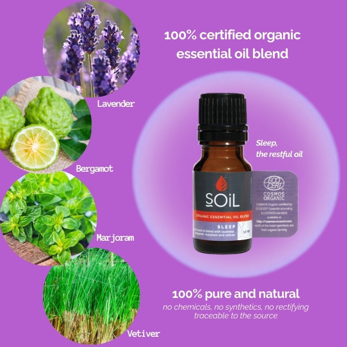 Sleep – Organic Essential Oil Blend – 10ml