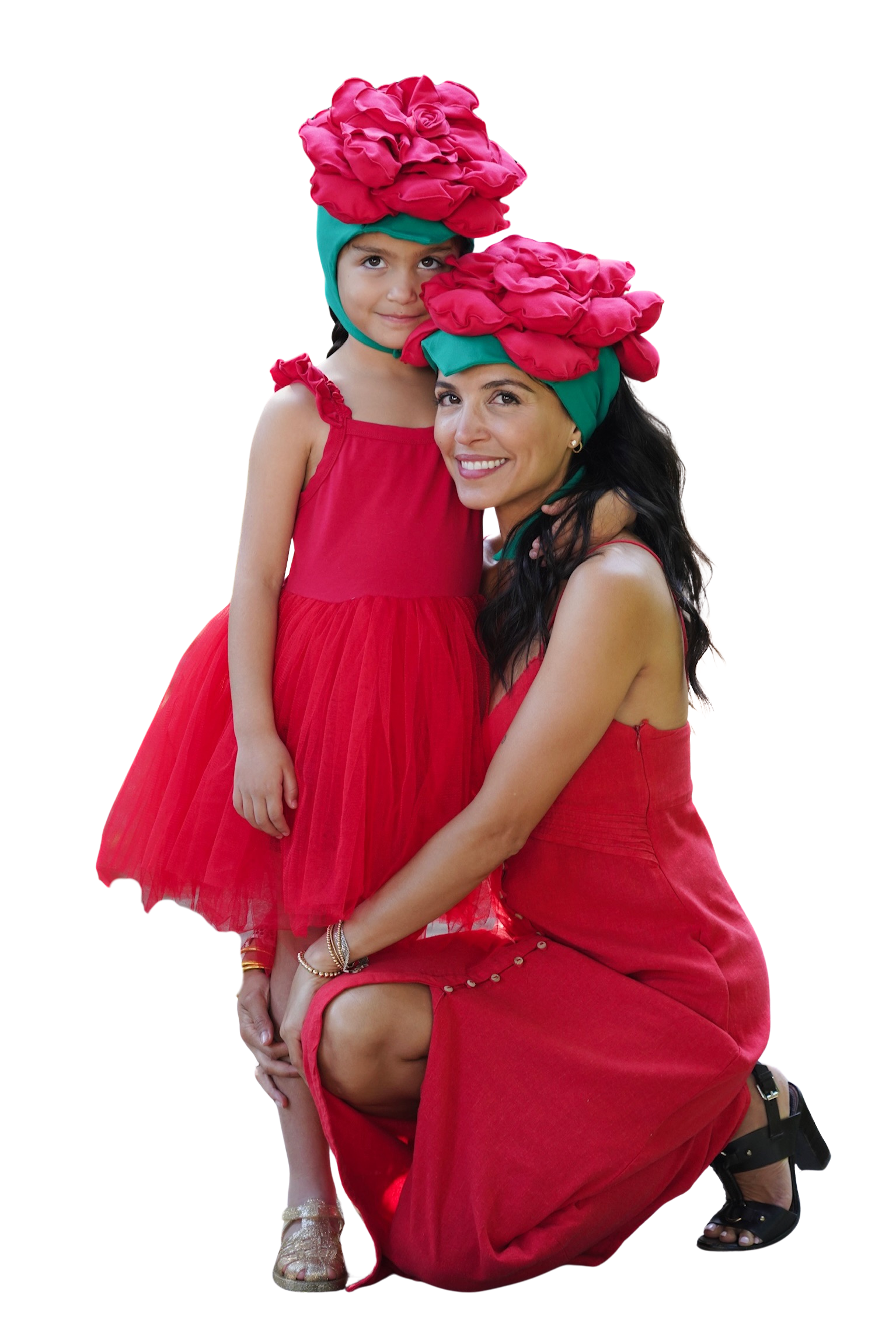 Adult Rose Hat – Cozy Costume Accessory Pretend Play Band of the Wild