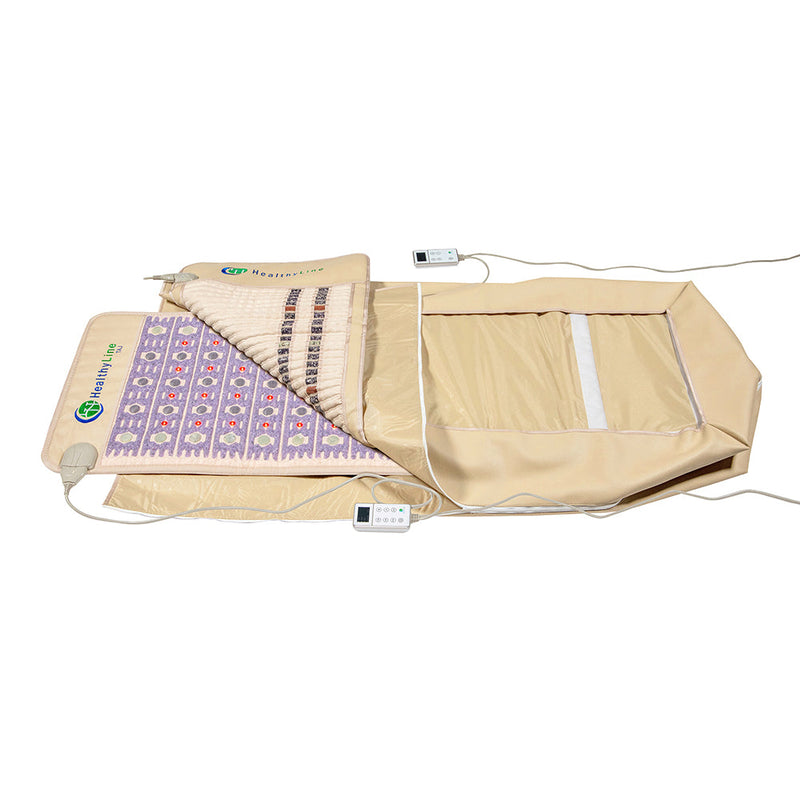 Beige leather Sealing Border for 360 Wrap Set in two size options