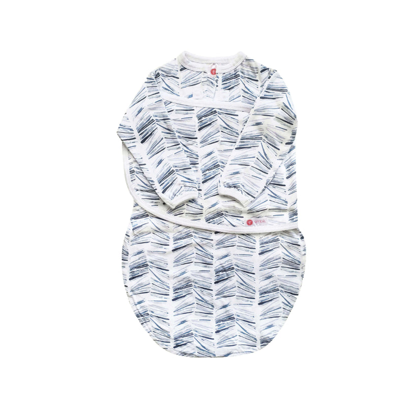 Angel Stripe Long Sleeve Starter Baby Swaddle embe