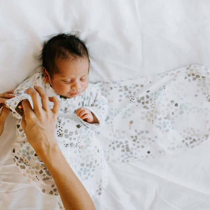 Angle Stripe 3-Pack Long Sleeves Swaddle Sack Bundle embe