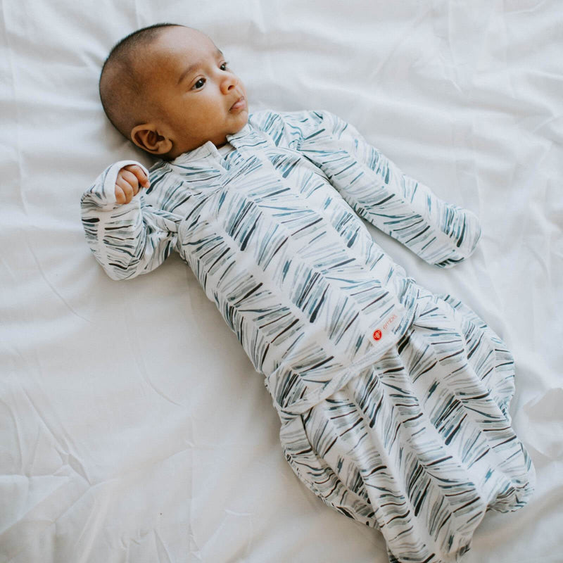 Angle Stripe 3-Pack Long Sleeves Swaddle Sack Bundle embe