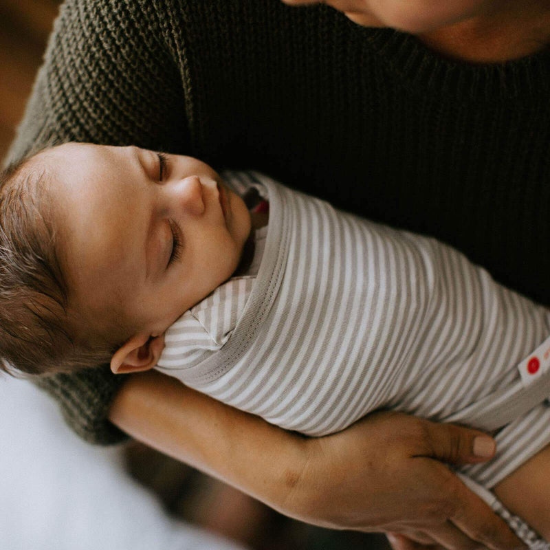 Angle Stripe 3-Pack Long Sleeves Swaddle Sack Bundle embe