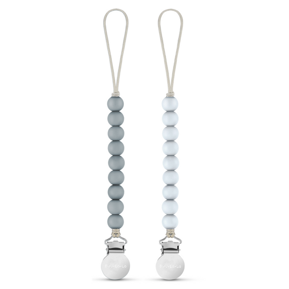 Lulababe Beaded Pacifier Clip – Safe & Stylish by Bleu La La