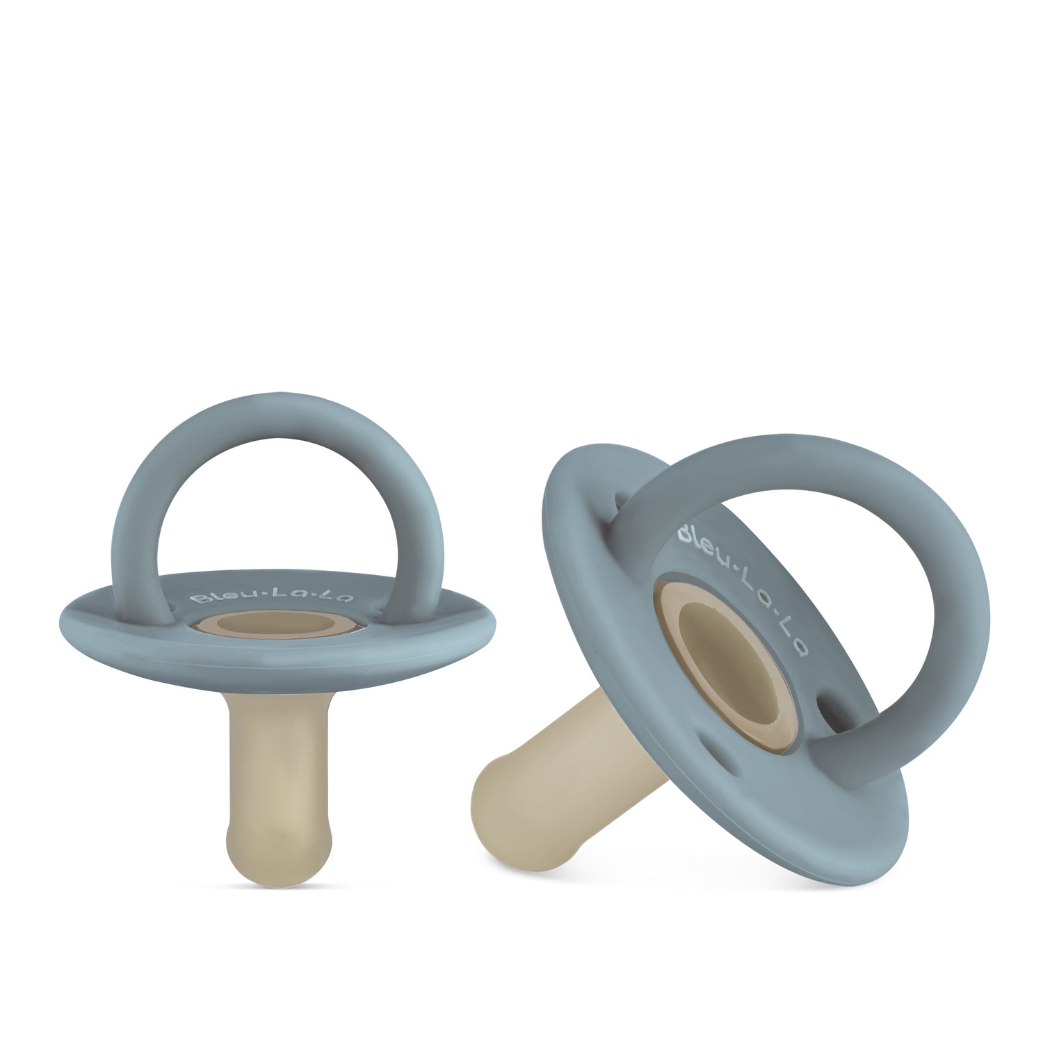 Lulababe 2-Tone Baby Pacifier – Soft & Safe Comfort by Bleu La La