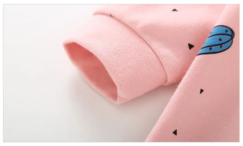 Baby Cactus & Dot Pattern Long Sleeves O-Neck Cotton Jumpsuit, MyKids-USA®, Baby & Toddler Sleepwear, MyKids-USA -  -  -  -  -  -  - 