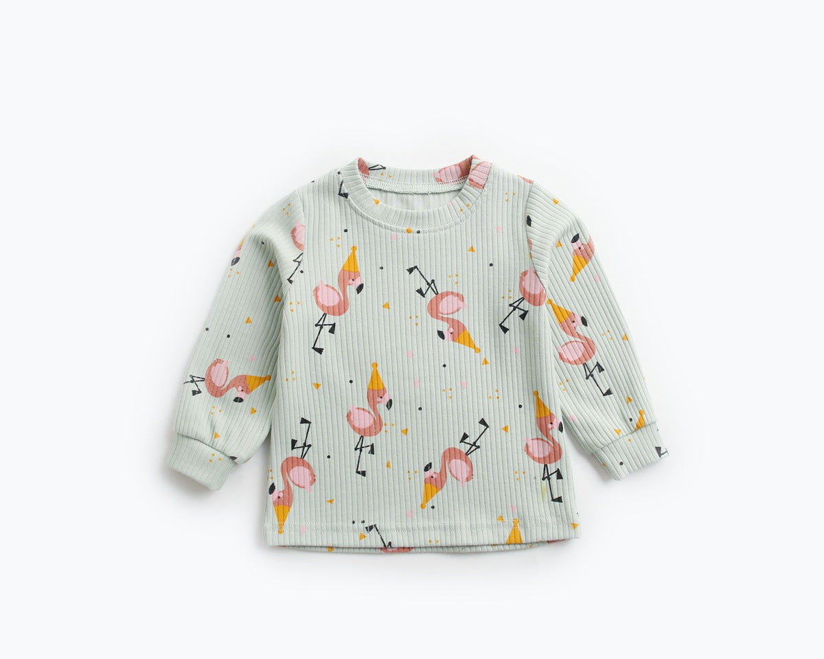 Baby 2pcs Cartoon Graphic Soft Cotton Shirt Combo Pants Sets Tracksuit, MyKids-USA®, Baby & Toddler Outfits, MyKids-USA / Baby 2pcs Cartoon Graphic Soft Cotton Shirt Combo Pants Sets Tracksuit MyKids USA 