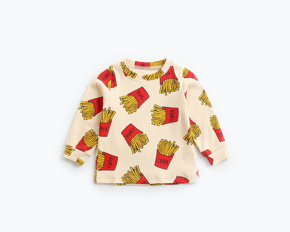 Baby 2pcs Cartoon Graphic Soft Cotton Shirt Combo Pants Sets Tracksuit, MyKids-USA®, Baby & Toddler Outfits, MyKids-USA / Baby 2pcs Cartoon Graphic Soft Cotton Shirt Combo Pants Sets Tracksuit MyKids USA 