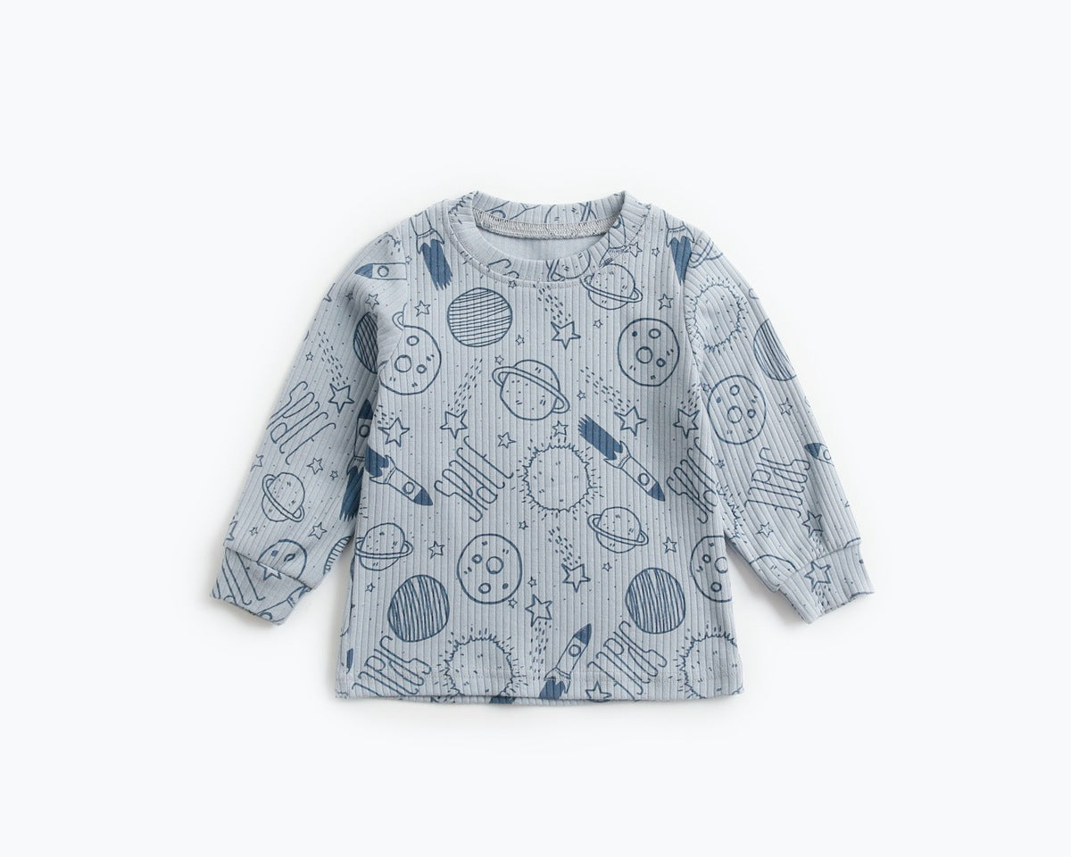 Baby 2pcs Cartoon Graphic Soft Cotton Shirt Combo Pants Sets Tracksuit, MyKids-USA®, Baby & Toddler Outfits, MyKids-USA / Baby 2pcs Cartoon Graphic Soft Cotton Shirt Combo Pants Sets Tracksuit MyKids USA 