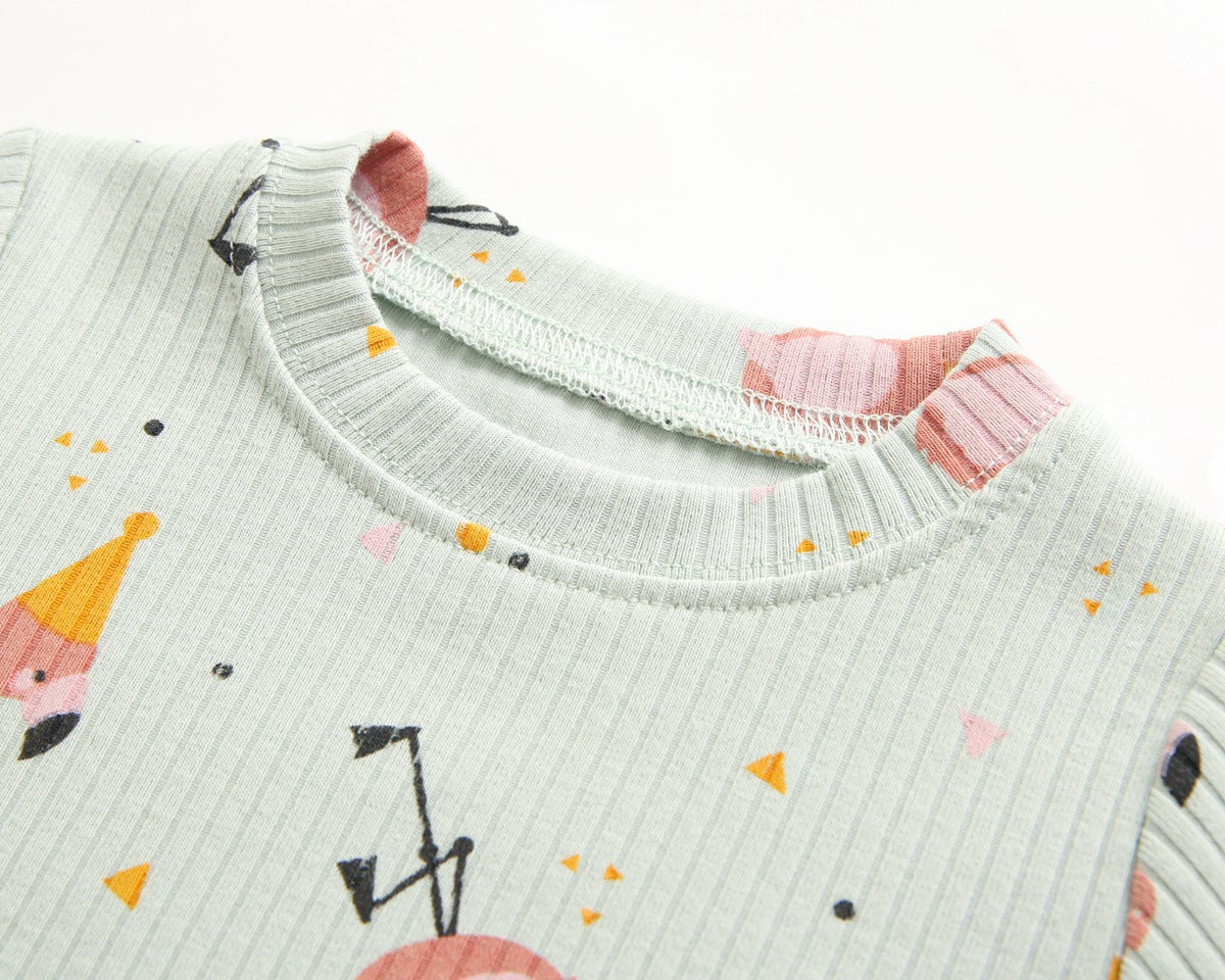 Baby 2pcs Cartoon Graphic Soft Cotton Shirt Combo Pants Sets Tracksuit, MyKids-USA®, Baby & Toddler Outfits, MyKids-USA / Baby 2pcs Cartoon Graphic Soft Cotton Shirt Combo Pants Sets Tracksuit MyKids USA 