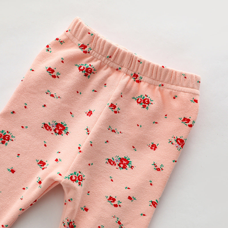 Baby All Over Print Pattern Tops Combo Pants Lovely Sets Home Clothes, MyKids-USA®, Baby & Toddler Outfits, MyKids-USA / Baby All-Over Print Top and Pants Set MyKids-USA