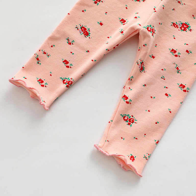 Baby All Over Print Pattern Tops Combo Pants Lovely Sets Home Clothes, MyKids-USA®, Baby & Toddler Outfits, MyKids-USA / Baby All-Over Print Top and Pants Set MyKids-USA