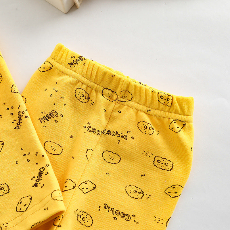 Baby All Over Print Pattern Tops Combo Pants Lovely Sets Home Clothes, MyKids-USA®, Baby & Toddler Outfits, MyKids-USA / Baby All-Over Print Top and Pants Set MyKids-USA