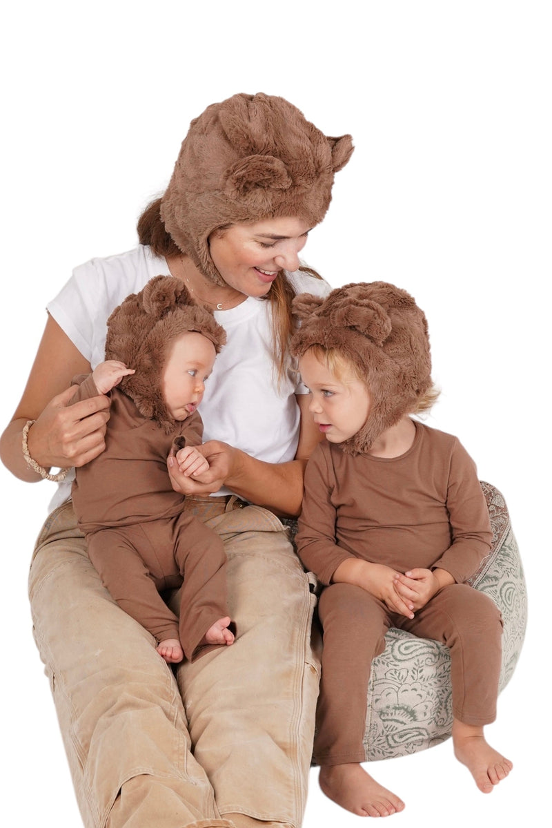 bear costume, baby bear costume, bear family costume, kids teddy bear costume, mama bear, papa bear, baby bear, Halloween costume, teddy bear pajamas, Baby Bear Costume – Dress Up & Pretend Play Band of the Wild