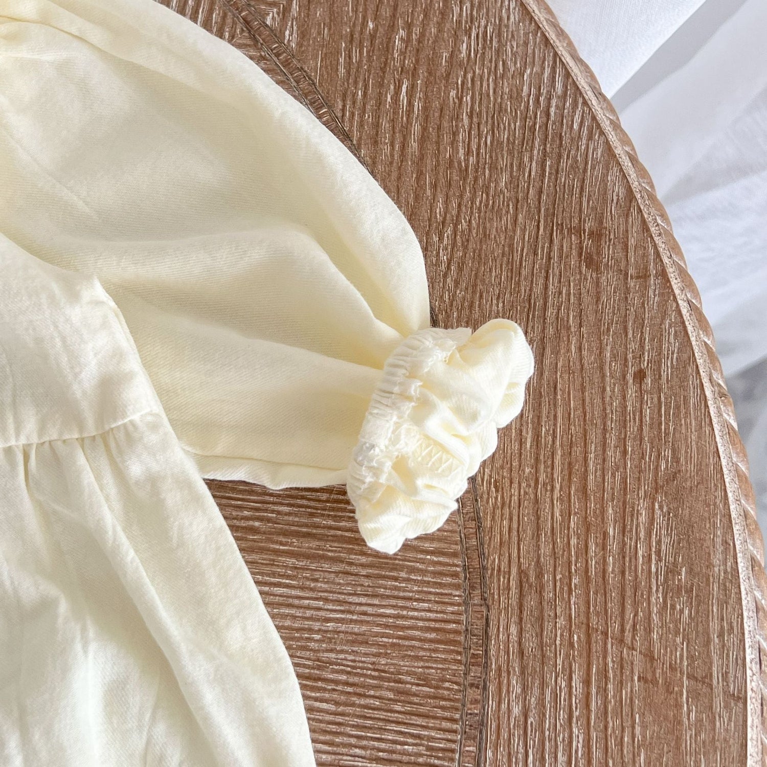 Baby Bear Embroidered Pattern Sailor Collar Long Onesie, MyKids-USA®, Baby One-Pieces, MyKids-USA / Baby Bear Embroidered Sailor Collar Long Onesie MyKids-USA