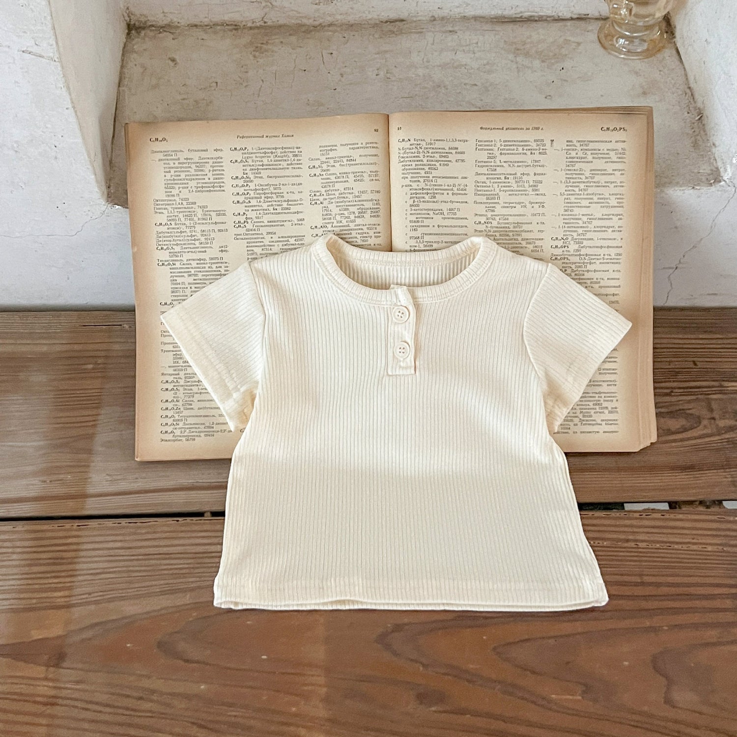 Baby Bear Pattern Strap Overall with Solid Color Shirt Set MyKids-USA