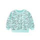 Baby Boy All Over Dinosaur Print Pattern Long Sleeve Casual Hoodie, MyKids-USA®, Baby & Toddler Outerwear, MyKids-USA / Baby Boy All Over Dinosaur Print Pattern Long Sleeve Casual Hoodie MyKids USA