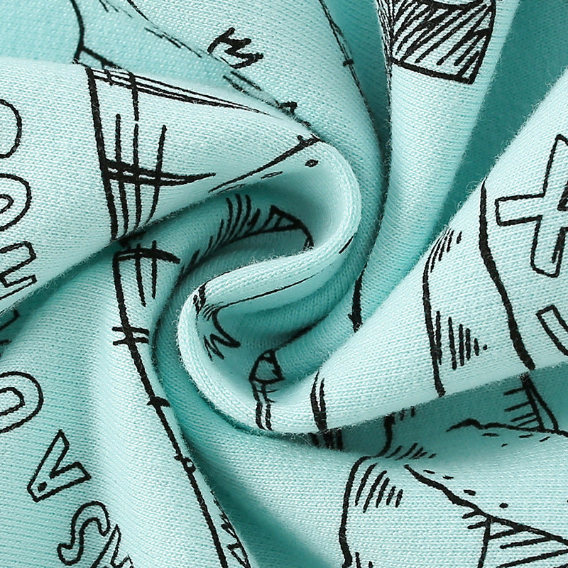 Baby Boy All Over Dinosaur Print Pattern Long Sleeve Casual Hoodie, MyKids-USA®, Baby & Toddler Outerwear, MyKids-USA / Baby Boy All Over Dinosaur Print Pattern Long Sleeve Casual Hoodie MyKids USA