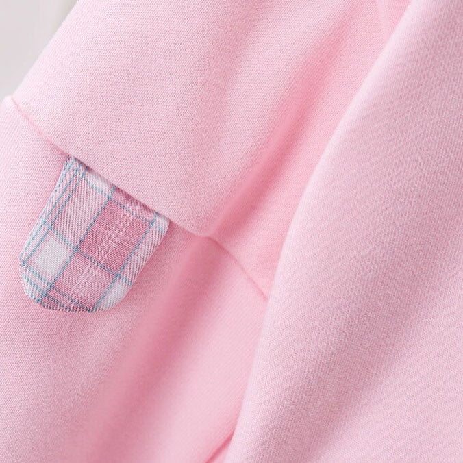 Baby Cartoon Bear Patched Graphic Kids Valentine’ Day Clothes Pullover Hoodies, MyKids-USA®, Baby & Toddler Outerwear, MyKids-USA / Baby Cartoon Bear Patched Graphic Kids Valentine’ Day Clothes Pullover Hoodies MyKids USA