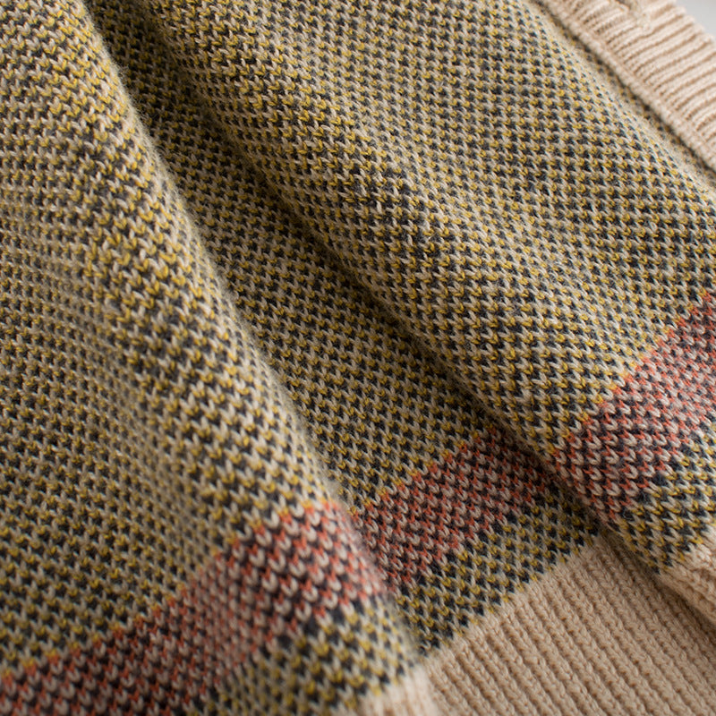 Baby Cartoon Deer Pattern Single Breasted Design V-Neck Cardigan, MyKids-USA®, Baby & Toddler Outerwear, MyKids-USA / Baby Cartoon Deer Pattern Single Breasted Design V-Neck Cardigan MyKids USA