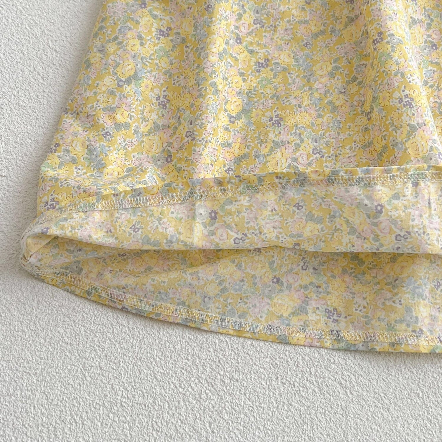 Baby Ditsy Flower Graphic Puff Sleeve Onesie and Dress MyKids-USA