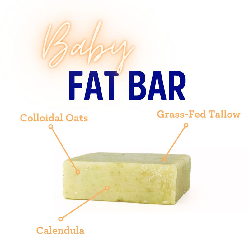 Baby Fat Bar Soap – Tallow + Calendula Cleanser by FATCO skincare