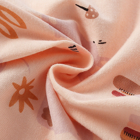 Baby Girl Cartoon Bunny Print Pattern Soft Cotton Comfortable Shirt, MyKids-USA®, Baby & Toddler Outerwear, MyKids-USA / Baby Girl Cartoon Bunny Print Pattern Soft Cotton Comfortable Shirt MyKids USA